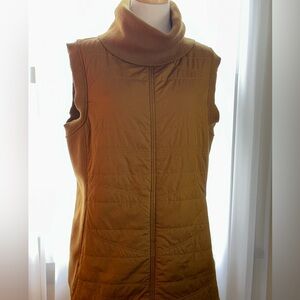 PRANA Elsa Tunic Turtleneck Vest. Women’s Large.